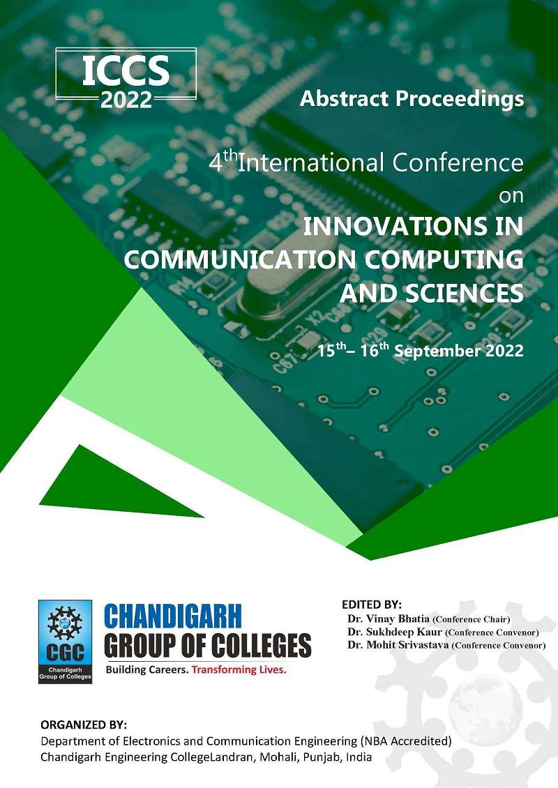 Innovations in Communication Computing and Sciences 2022 (ICCS-2022)